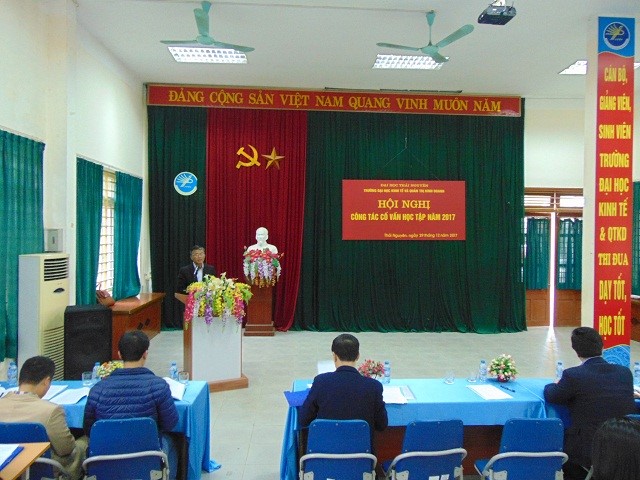 Hội nghị Công tác Cố vấn học tập năm 2017