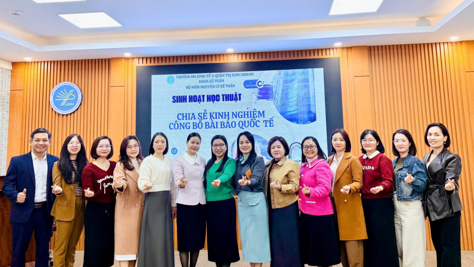 Đẩy mạnh sinh hoạt học thuật chuyên môn - Nền tảng nâng cao chất lượng đào tạo và nghiên cứu khoa học