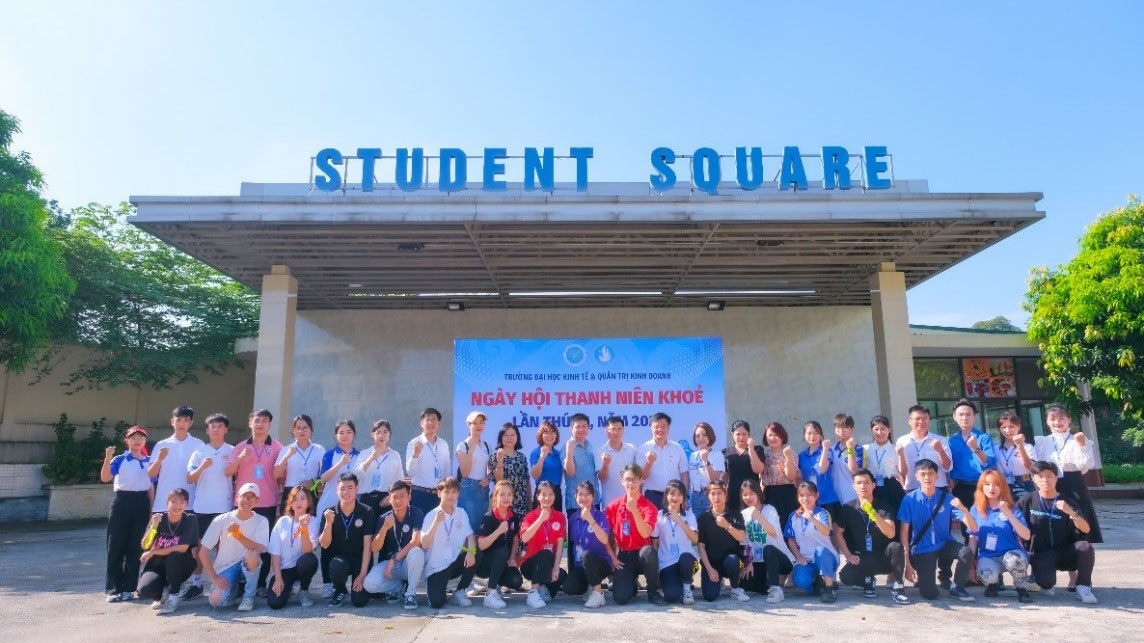 Ngày hội Thanh niên Khỏe trường Đại học Kinh tế & QTKD lần thứ 9, năm 2022 đã diễn ra thành công tốt đẹp