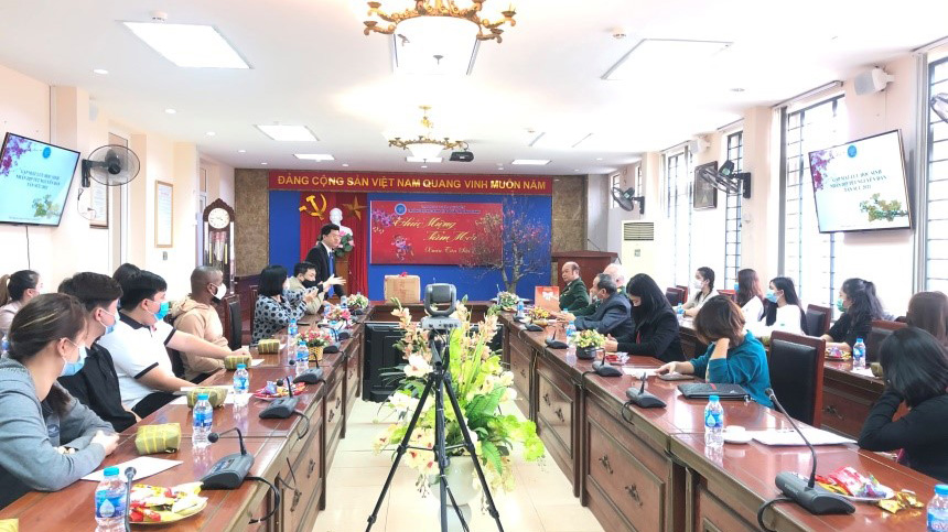 Gặp mặt Lưu học sinh trước khi nghỉ Tết Nguyên đán 2021