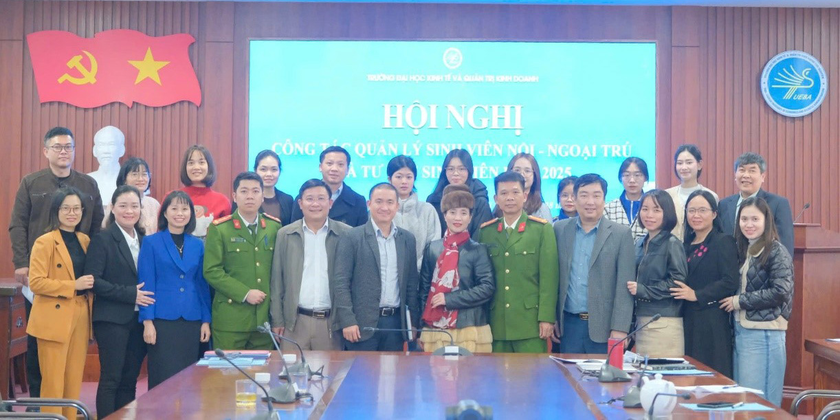 Hội nghị Công tác Quản lý sinh viên nội trú, ngoại trú  và hỗ trợ, tư vấn sinh viên năm 2025