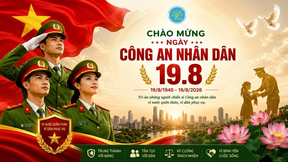 19/8 – Tự hào truyền thống, tri ân những người vì bình yên của Nhân dân