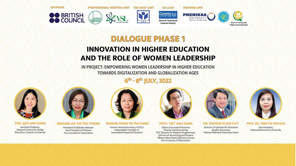 Hội thảo Đổi mới Giáo dục Đại học và vai trò của nữ Lãnh đạo