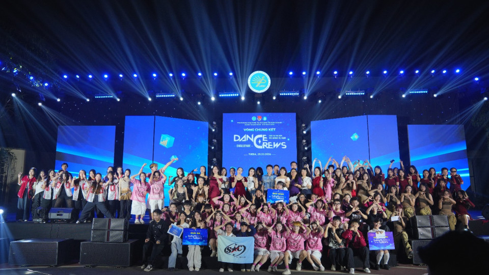 TUEBA “Cháy” hết mình cùng GenZ: Đêm chung kết Dance Crew Chanllenge 2026 rực lửa đam mê