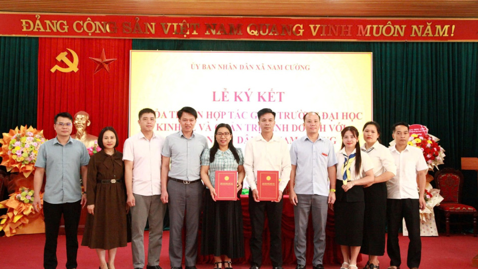TUEBA hỗ trợ xây dựng thư viện cộng đồng và ký kết hợp tác với các xã  Yên Thịnh, Quảng Bạch, Nam Cường tỉnh Thái Nguyên