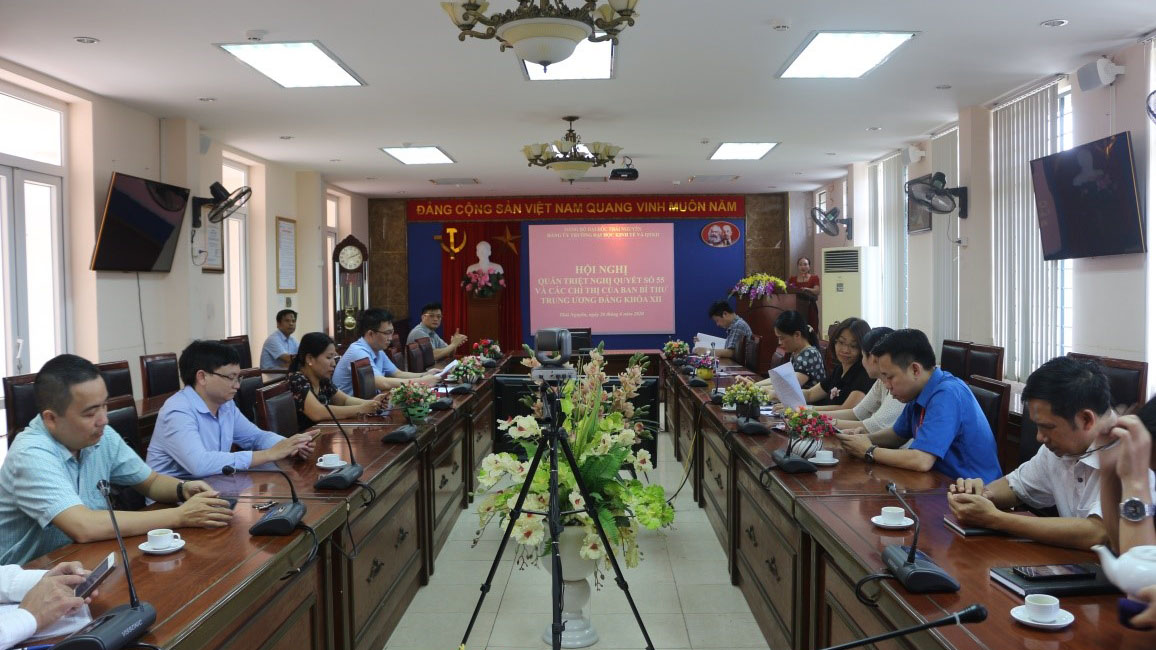 Học tập, quán triệt và triển khai thực hiện Nghị quyết số 55 và các Chỉ thị của Ban Bí thư Trung ương Đảng khóa XII...